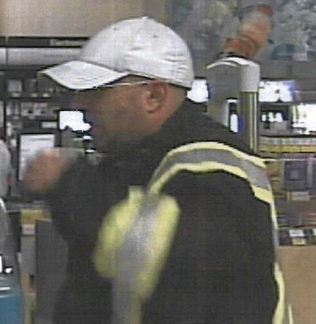 Voleur de machines distributrices recherché