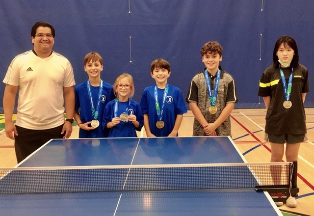Encore des honneurs pour le Club de tennis de table de Boucherville
