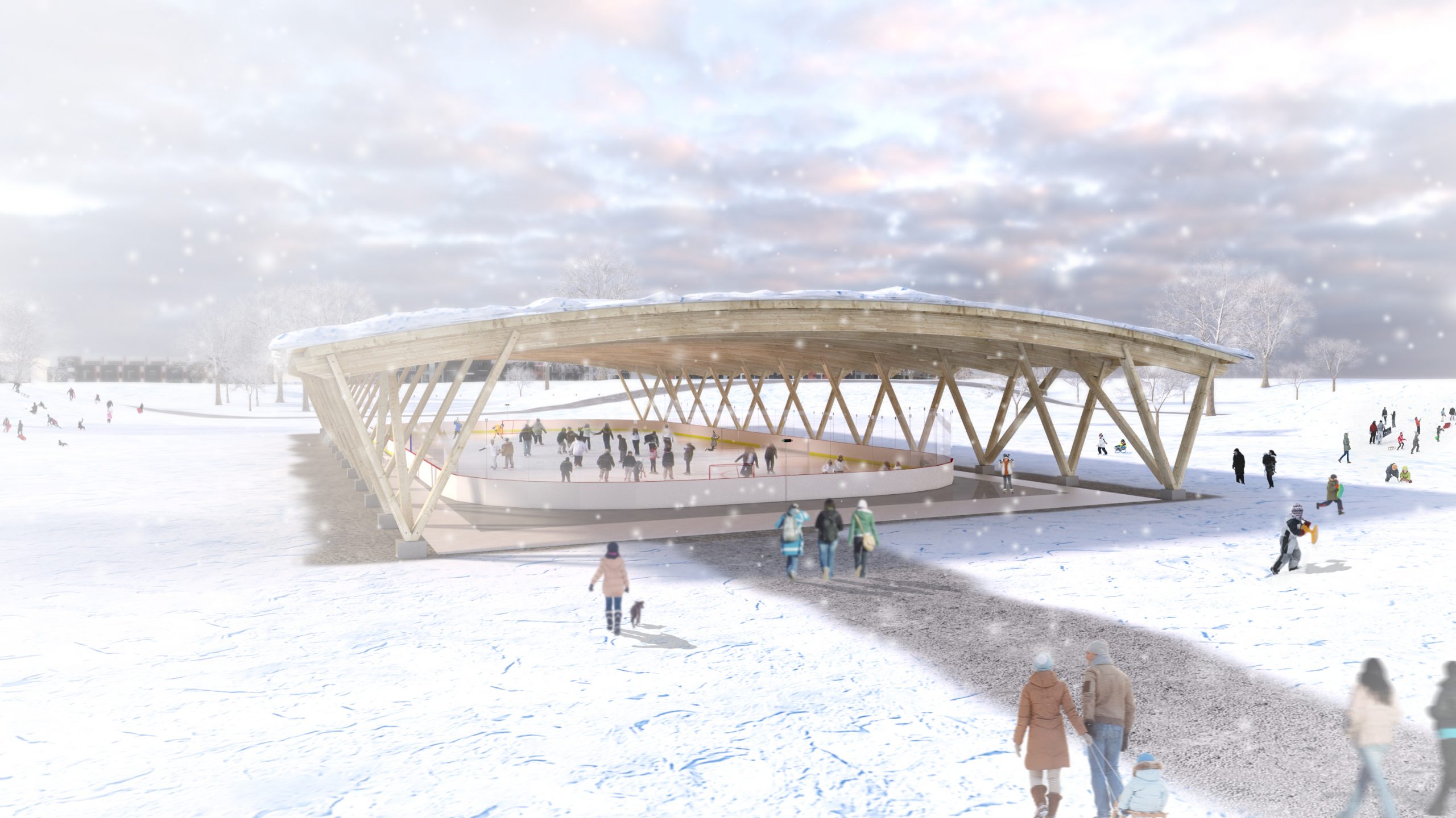 Un polydôme sera construit au coût de 6 M$ au parc du Pré-Vert à Varennes