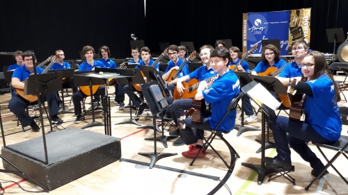 L’or pour le profil guitare de l’école secondaire du Grand-Coteau à Sainte-Julie