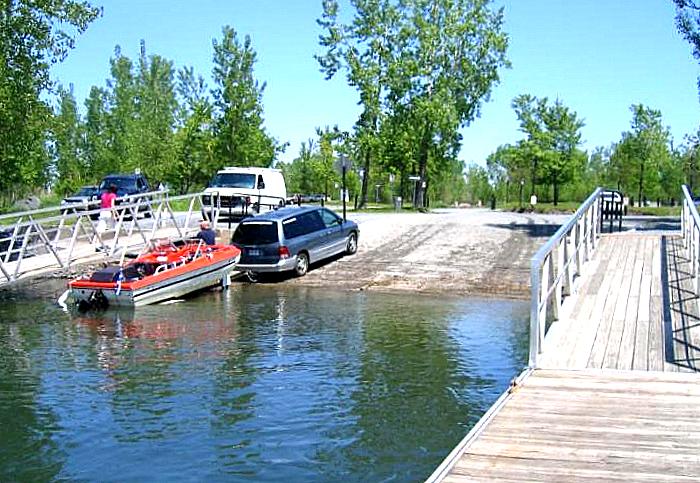 La rampe de mise à l’eau de la Plage municipale de Longueuil maintenant accessible aux Bouchervillois