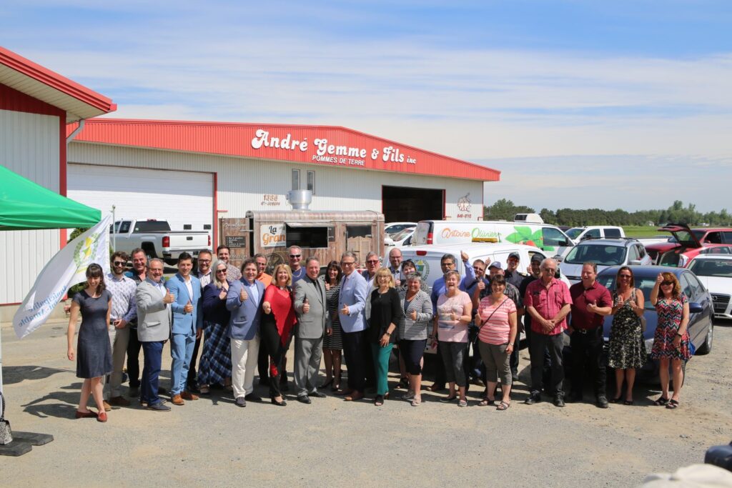 Relance de l’industrie de la transformation de la pomme de terre: Saint-Amable est prête à passer à la prochaine phase de son projet