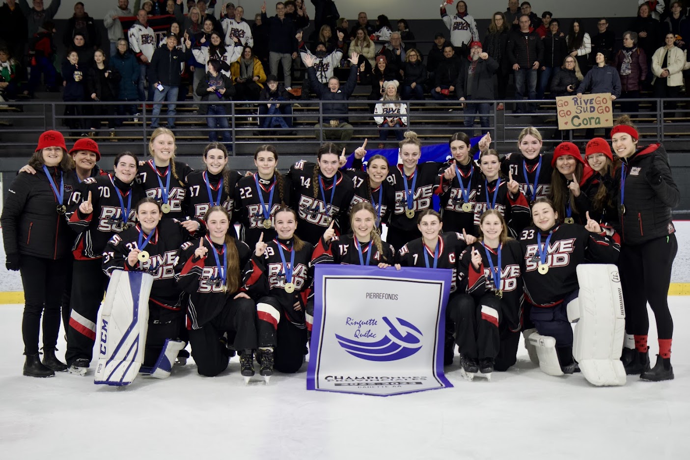 Ringuette : la Rive-Sud championne !