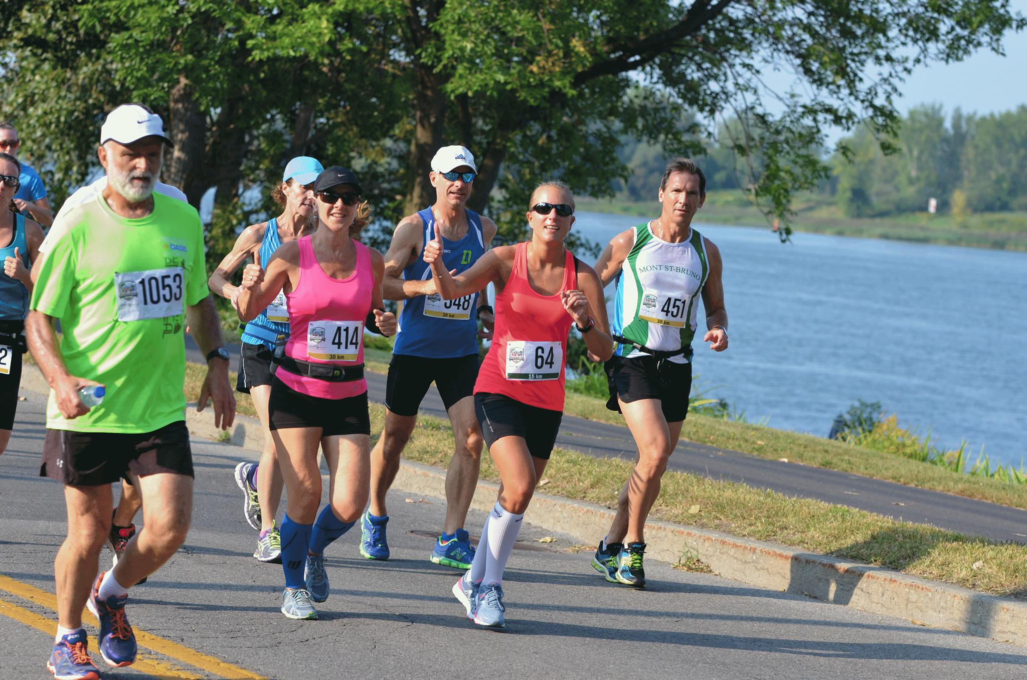 Dimanche 3 septembre – Fermeture de rues – Le 30 km des rives de Boucherville