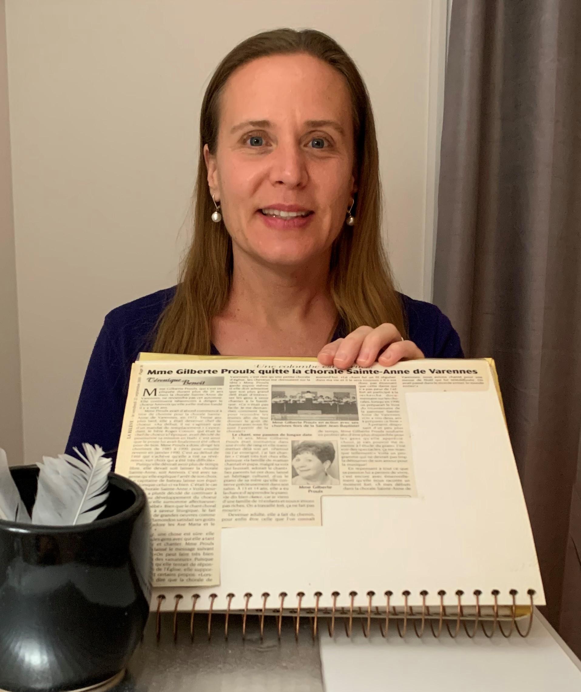 Une ancienne journaliste de La Relève éalise son êve de devenir écrivaine… et plus encore!: Véronique Benoit  publie « Le Château hospitalier »