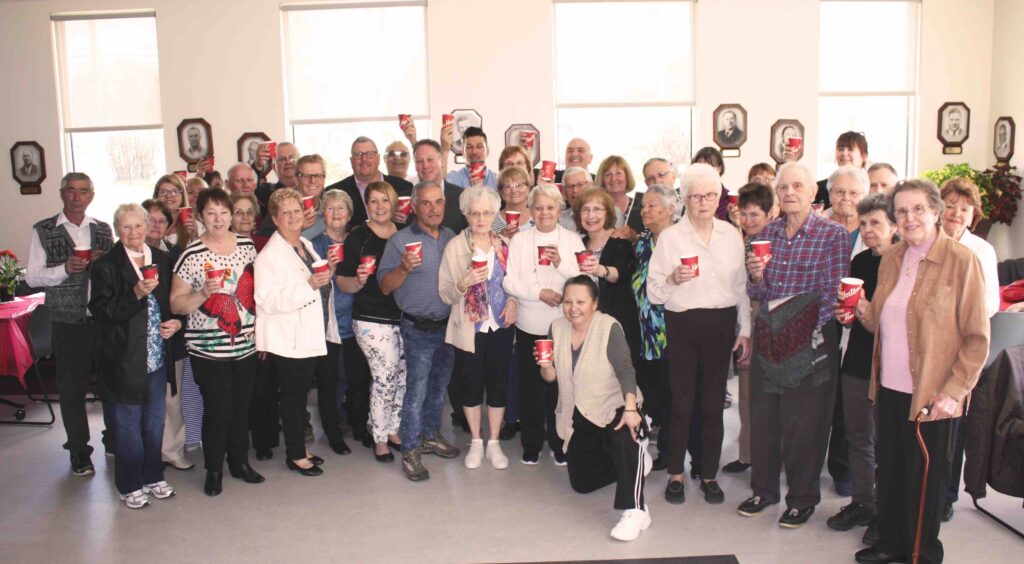 60 personnes se sont éunies à Saint-Amable le 12 mai dernier… le temps d’un café!