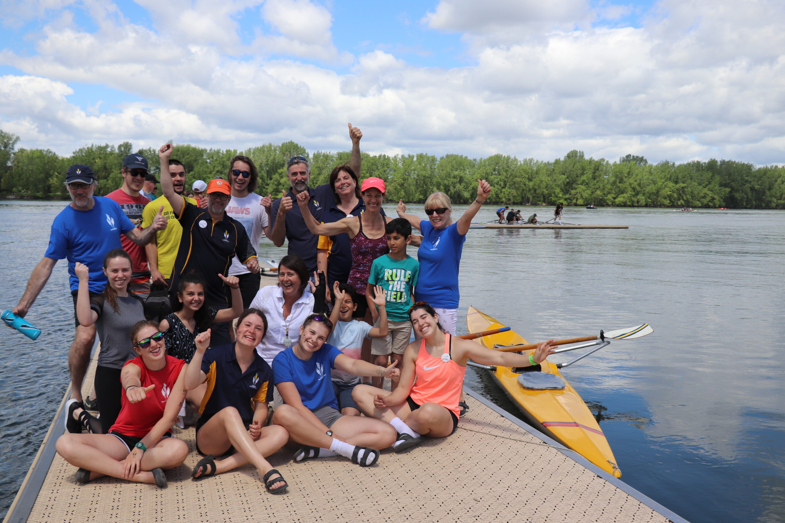 La saison d’aviron est commencée, avec un mois de retard