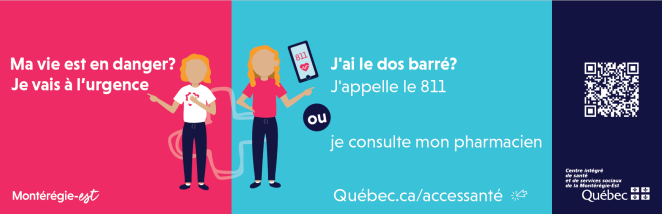 Le CISSS de la Montéégie-Est lance sa campagne estivale des autres options à  l’urgence