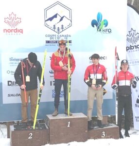 Des podiums pour Bourque et Lefebvre au Mont-Sainte-Anne