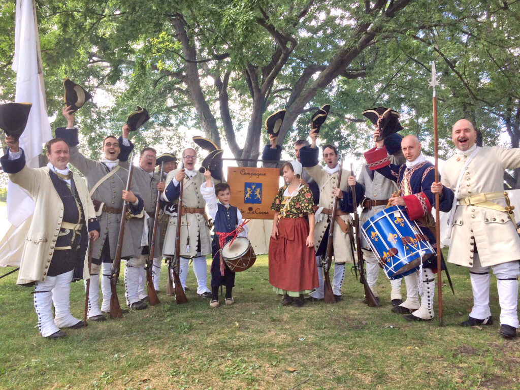 Passage remarqué de la Compagnie de Lacorne aux fêtes agricoles de Boucherville