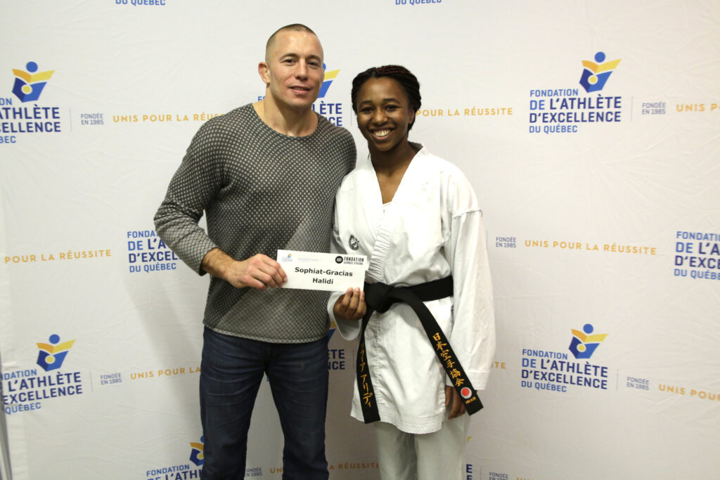 Une athlète de Longueuil obtient une bourse de la Fondation Georges St-Pierre