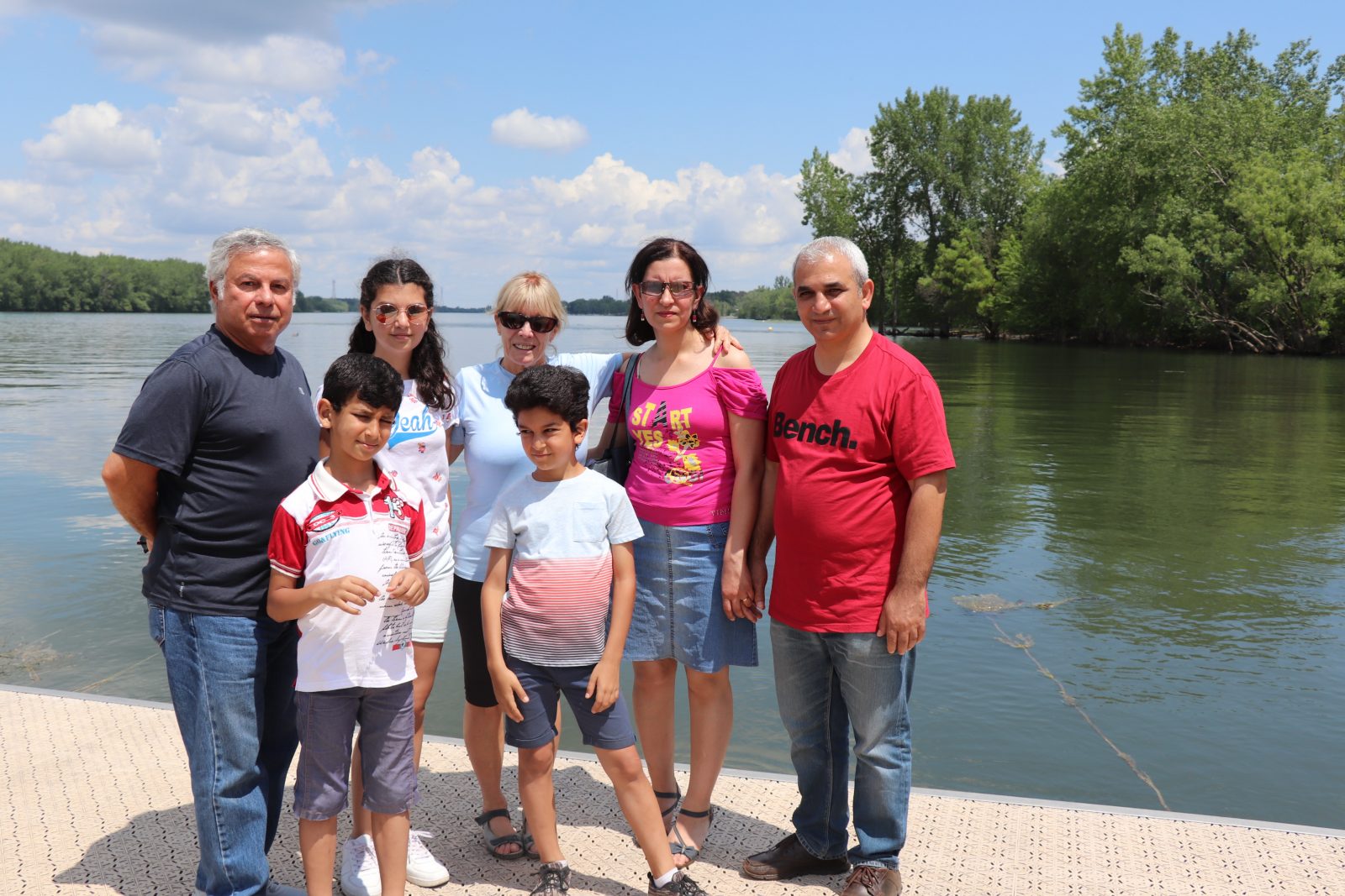 Des nouvelles de la famille de éfugiés syriens, les Issa