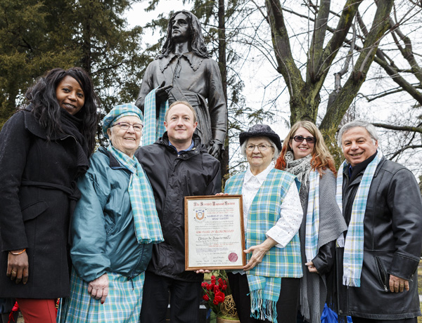 La Ville de Boucherville souligne le Jour du tartan