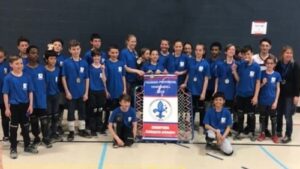 La médaille d’or au tchoukball pour les « Pros de la Bro » de l’école De La Broquerie
