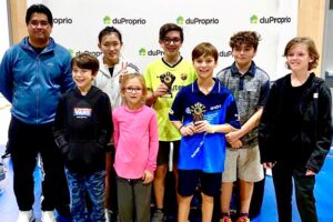 2021 : un bilan positif pour le Club de tennis de table de Boucherville