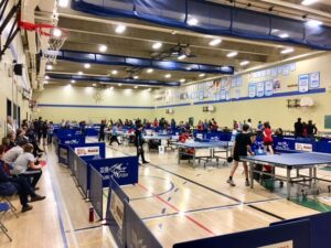 Un tournoi de tennis de table au succès rebondissant