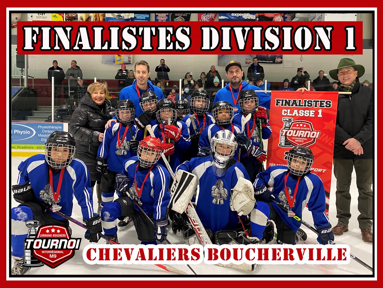 Les Chevaliers Bleus atteignent la finale au tournoi de Lorraine-Rosemère