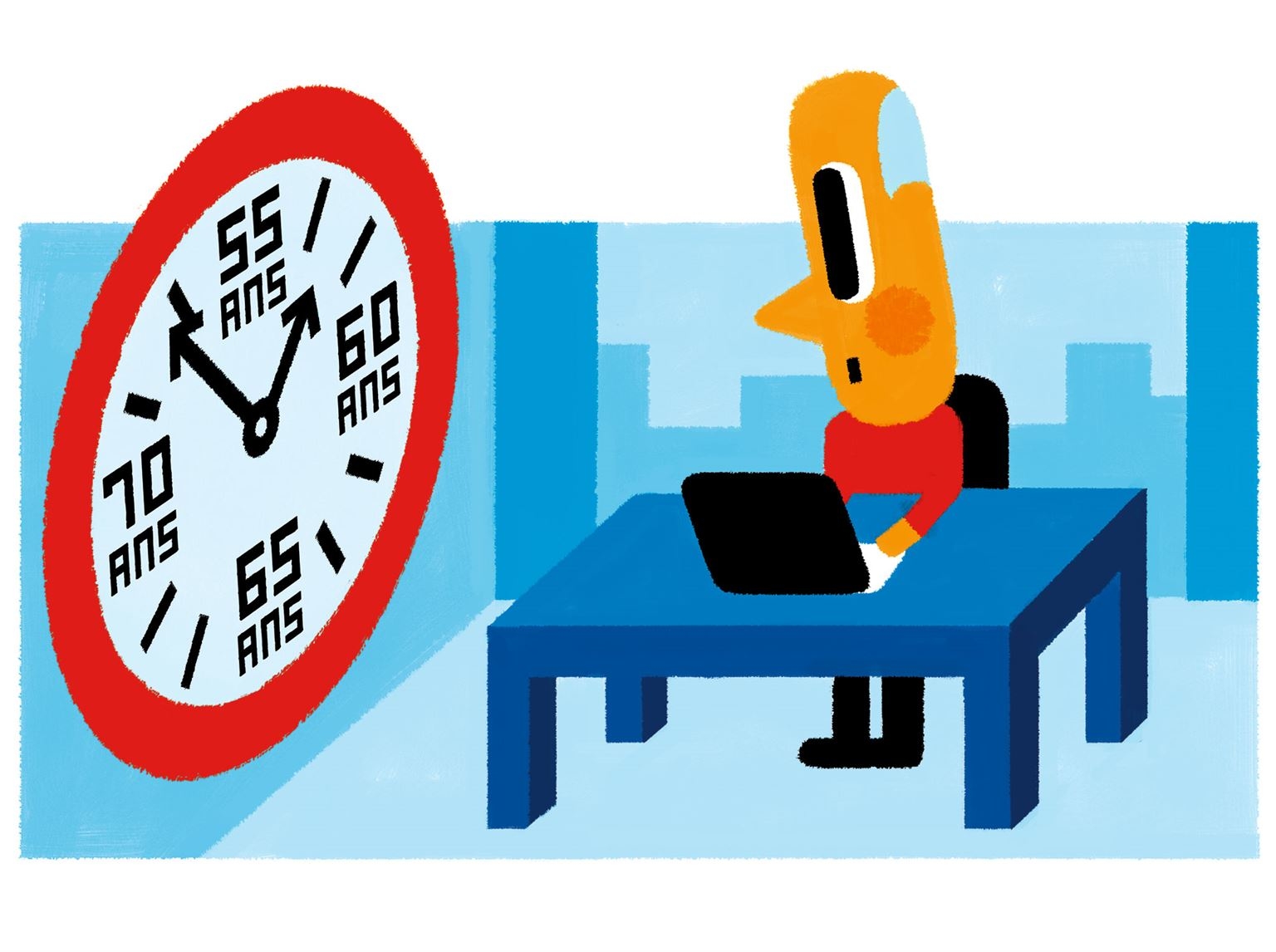 L&rsquo;heure de la retraite sonne plus tard qu&rsquo;il y a 10 ans