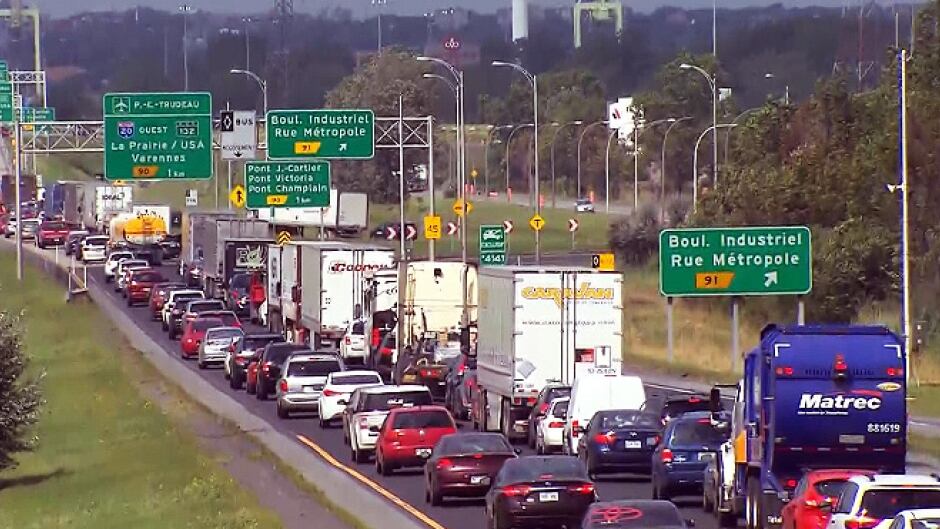 Nouvelle voie éservée sur la A-20 entre Sainte-Julie et la 132