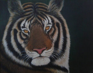 Exposition de l’artiste peintre OReilly Peel à la bibliothèque de Verchères