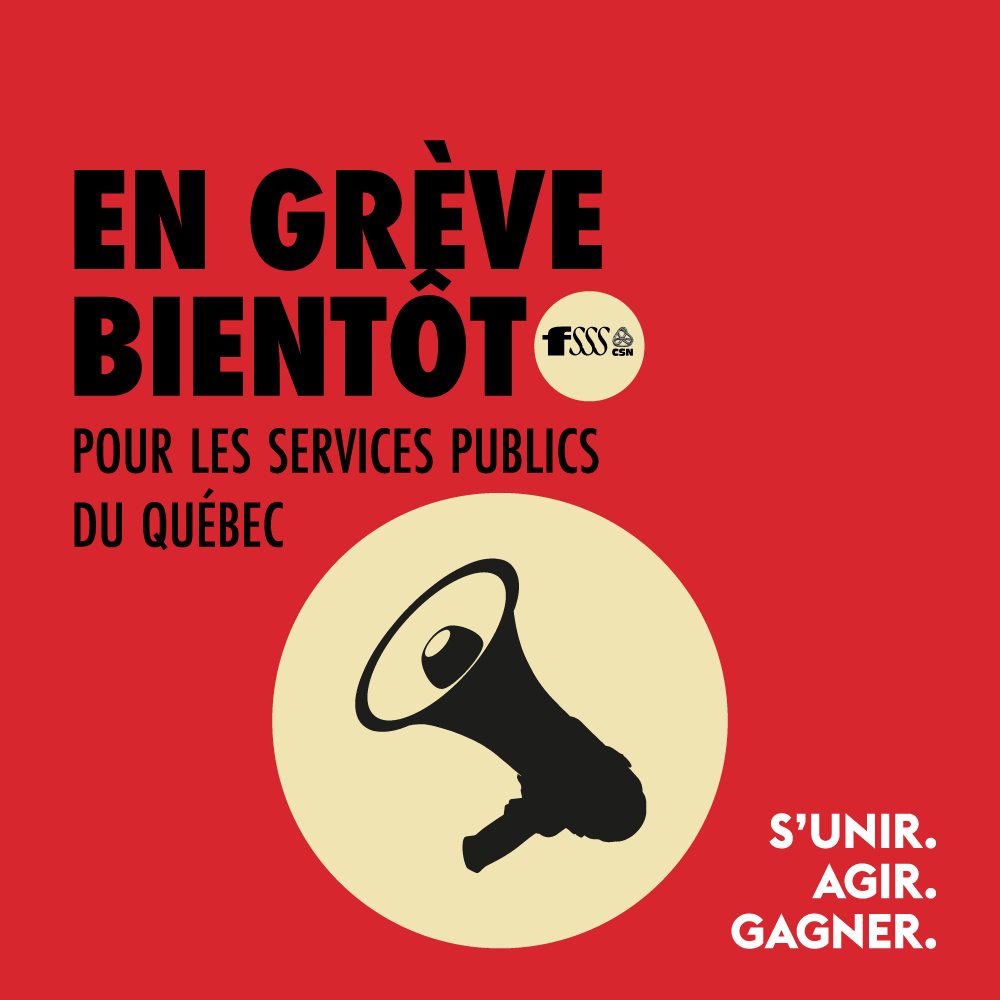 Journées de grève à venir: informations à la population