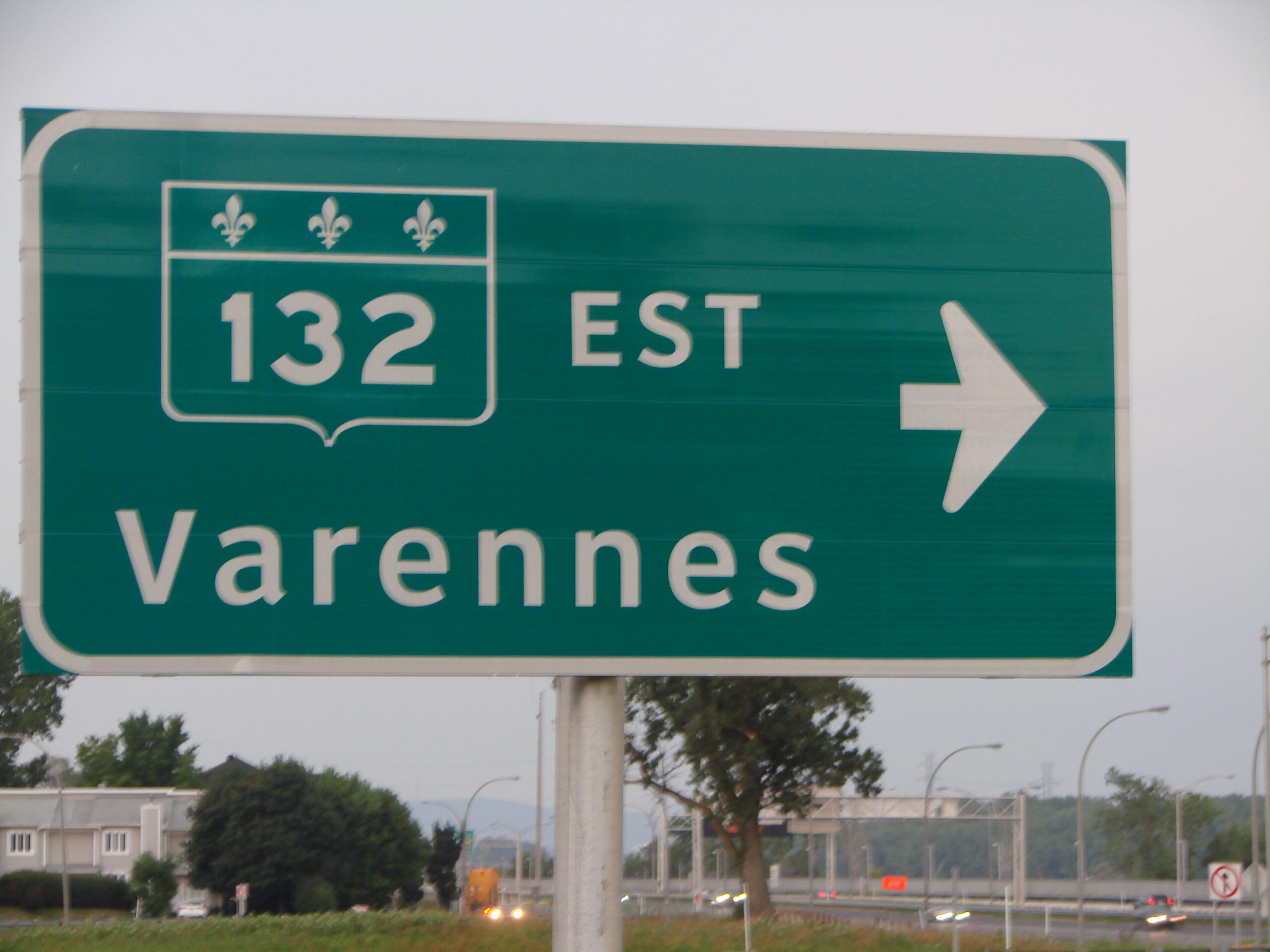 Aménagement d’une voie éservée sur la 132 Est