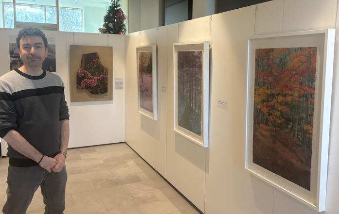 Exposition Les stèles du présent à Varennes: unir le passé au présent