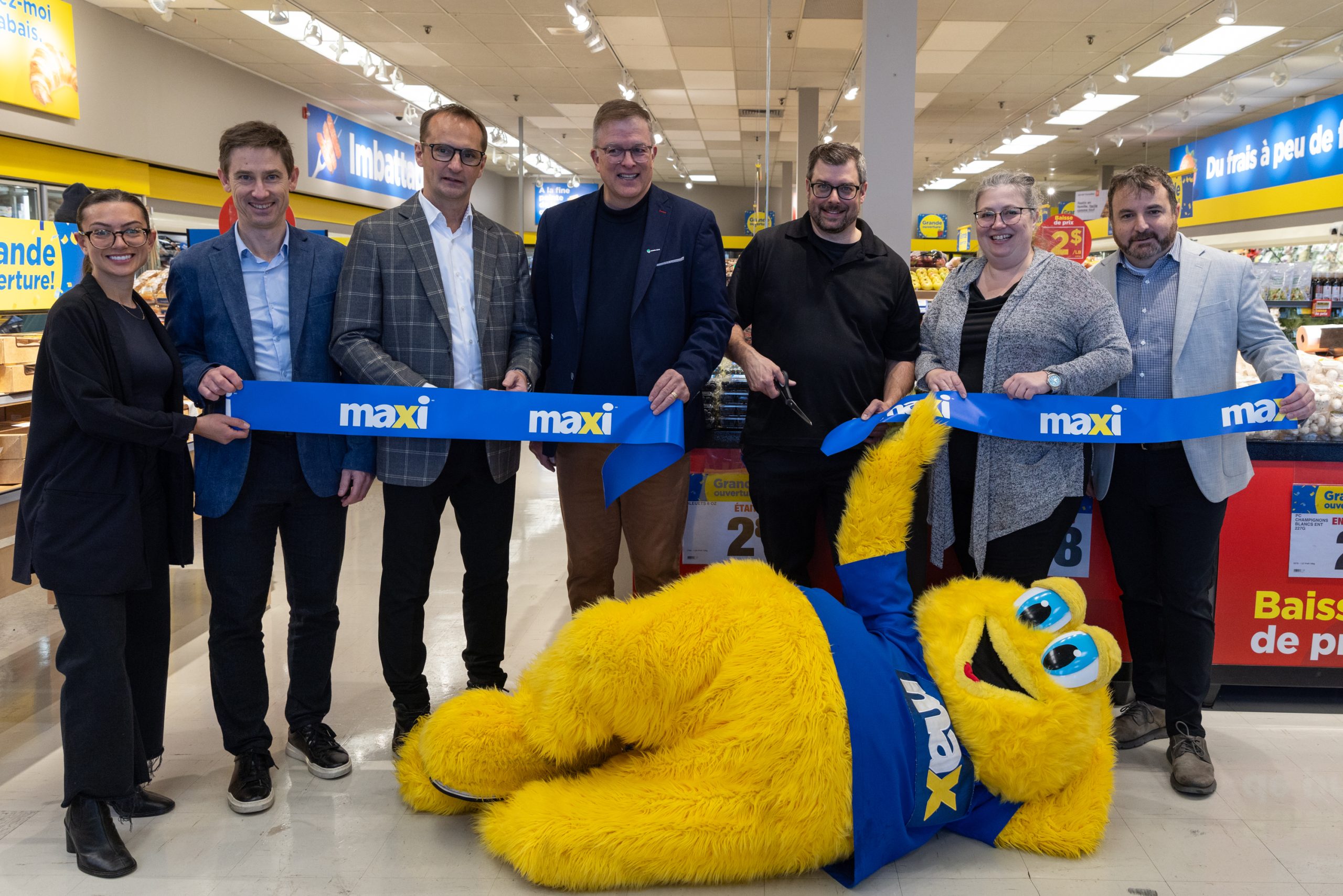 Ouverture officielle du nouveau Maxi: un investissement de 2,1 M$ à Sainte-Julie