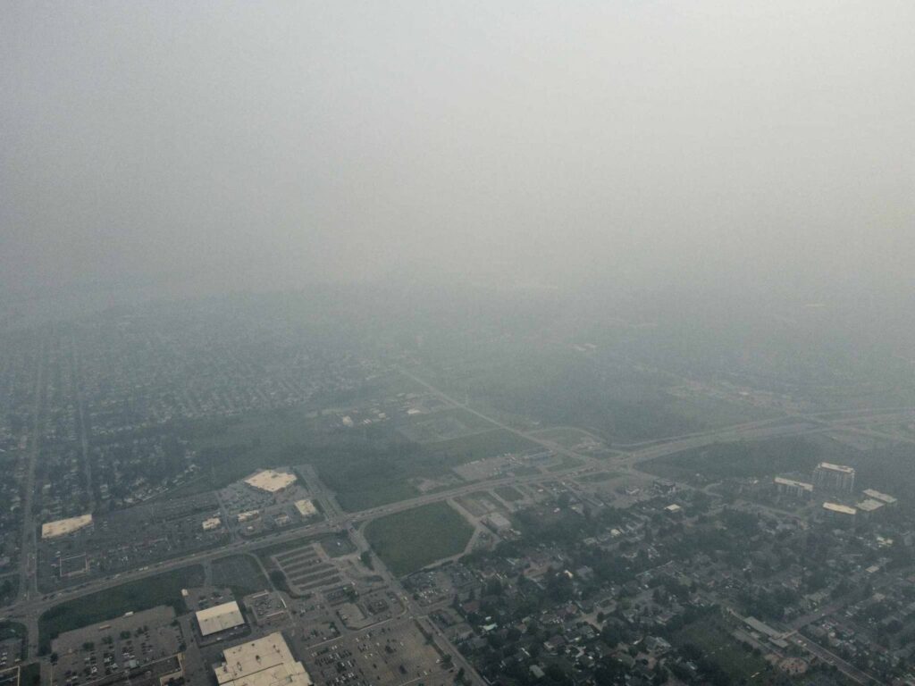 Avertissement de smog visant la Rive-Sud