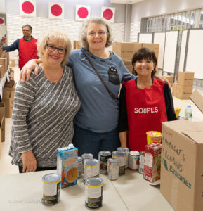 Près de 130 000$ et 3 000 sacs d’épicerie récoltés par la guignolée