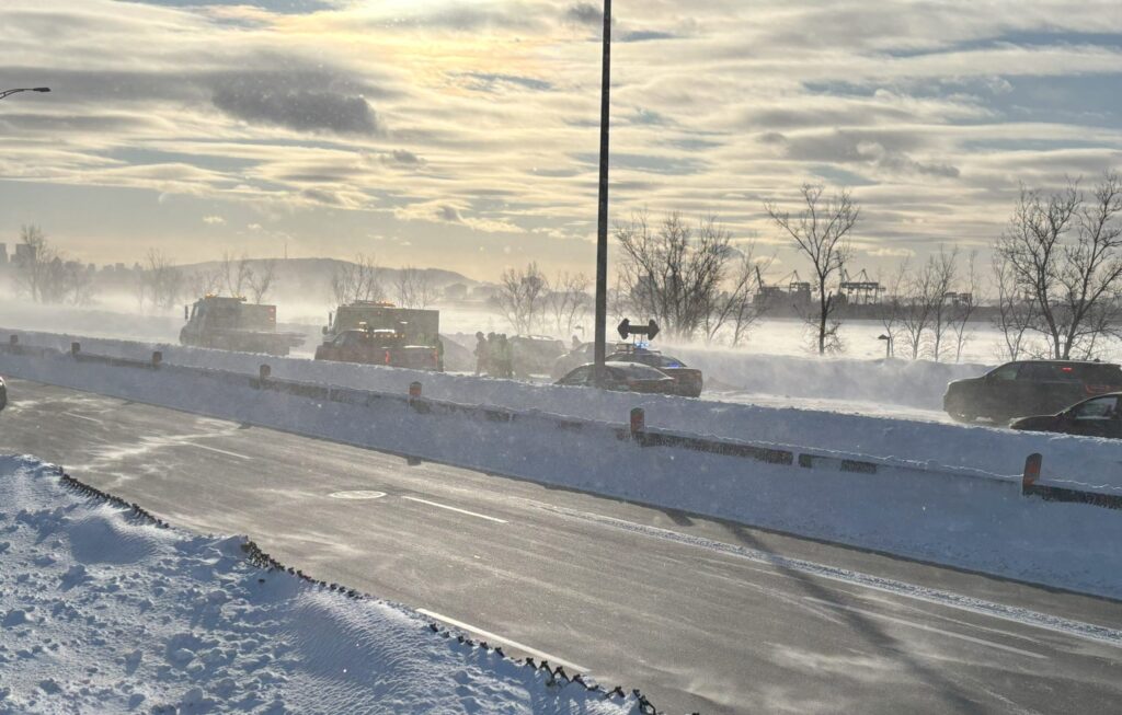 Accident sur la route 132 à Longueuil