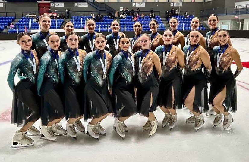 Patinage synchronisé : l’équipe Nova junior aux Mondiaux