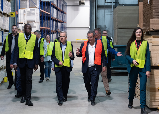 Élections: Mark Carney de passage à Sainte-Julie