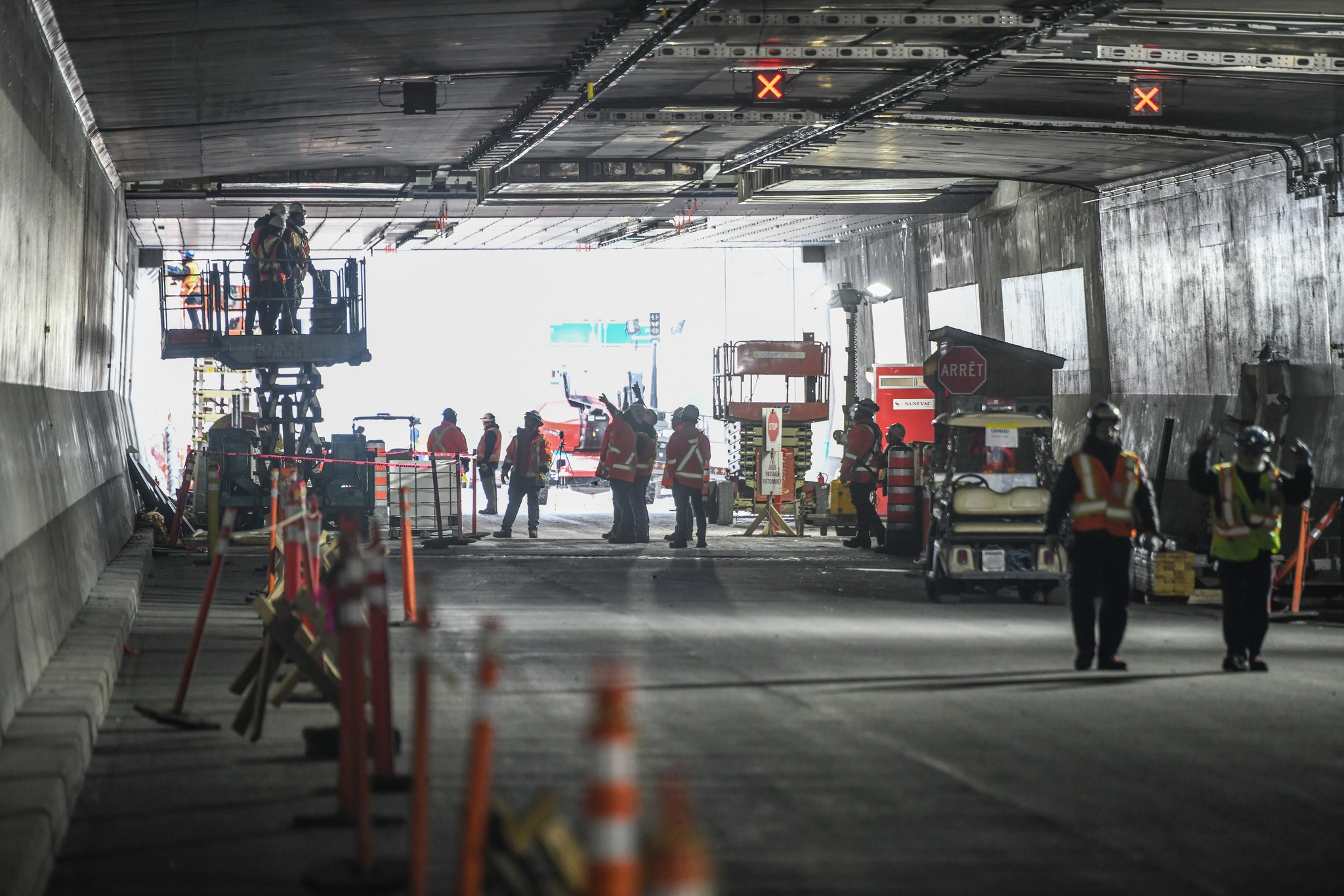 Lumière au bout du pont-tunnel : changement de tube en vue