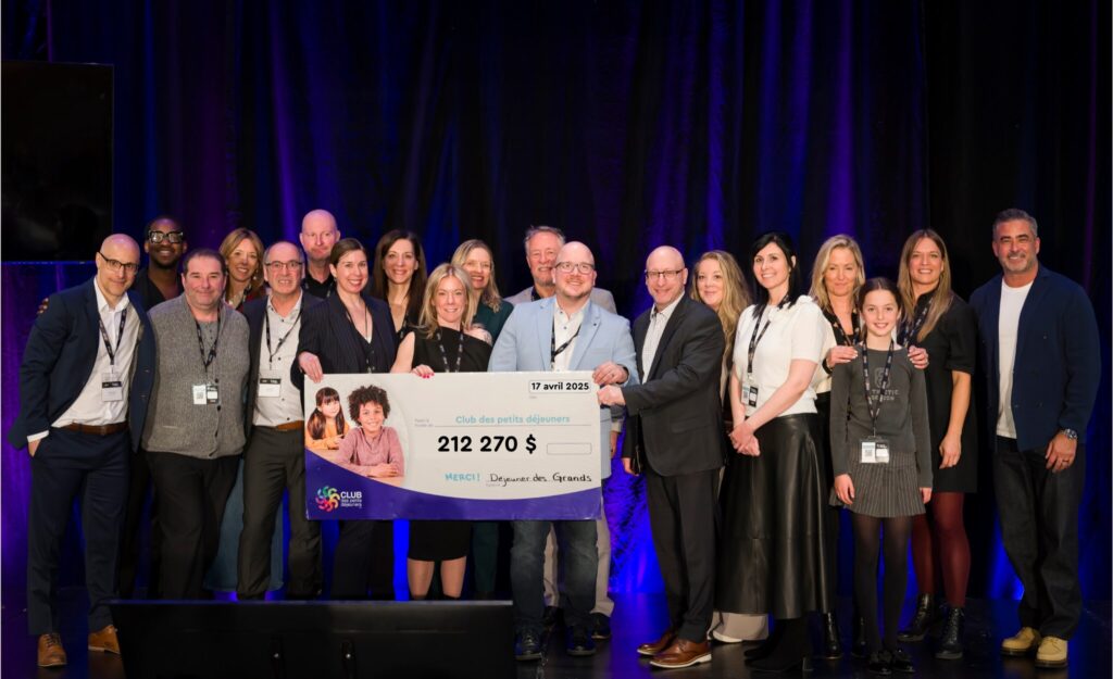 Boucherville: 212 000$ pour le Club des petits déjeuners