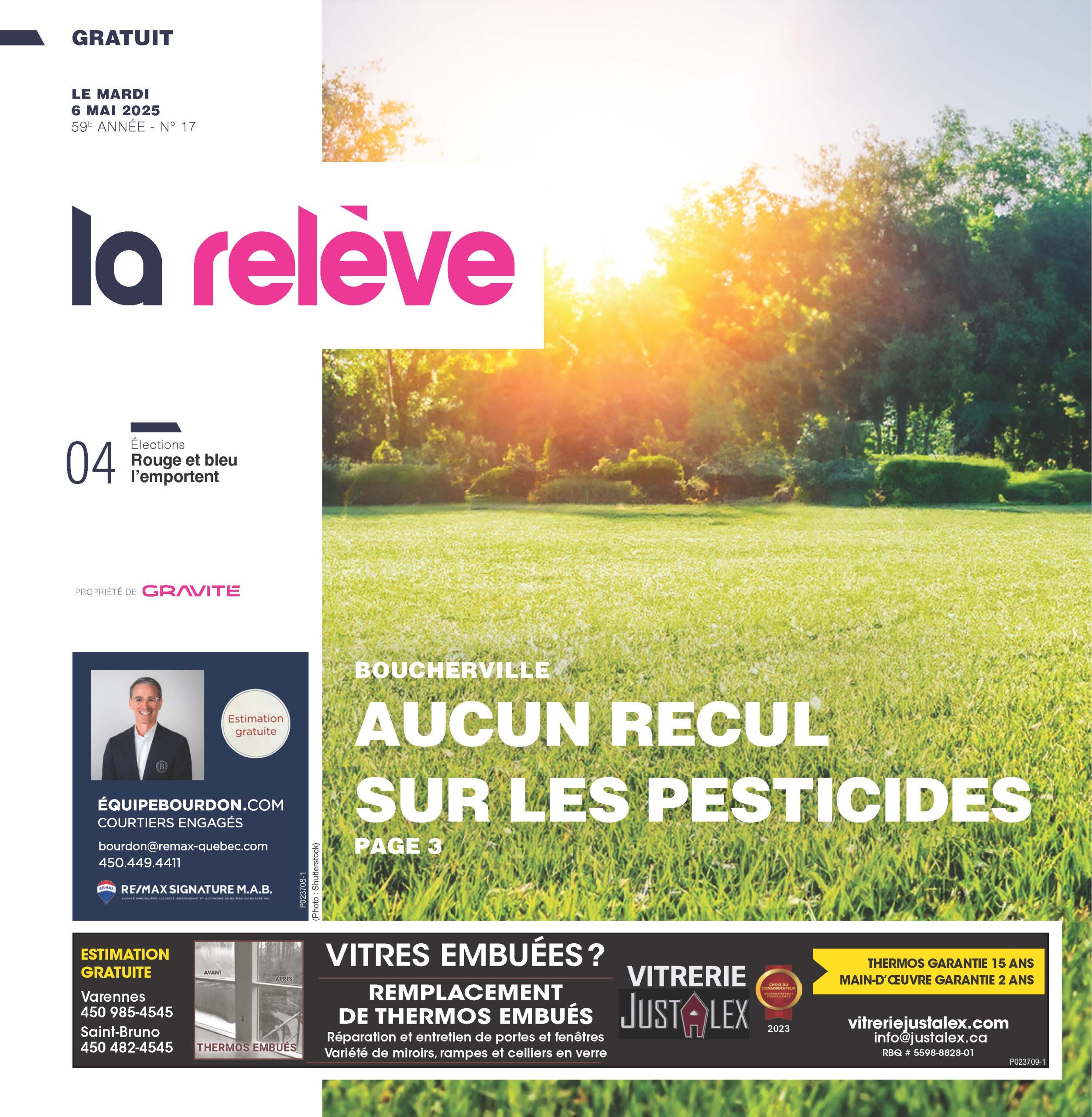 Journal La Relève – 6 mai 2025