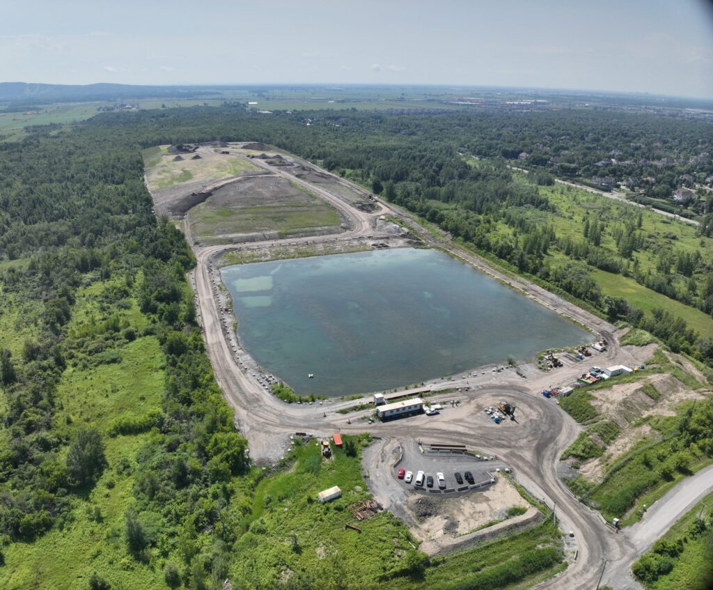 Carrières Rive-Sud à Boucherville : la fin des travaux approche