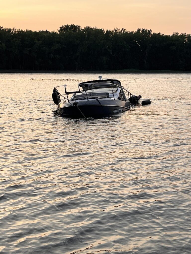 Une escapade nautique prend fin abruptement à Boucherville