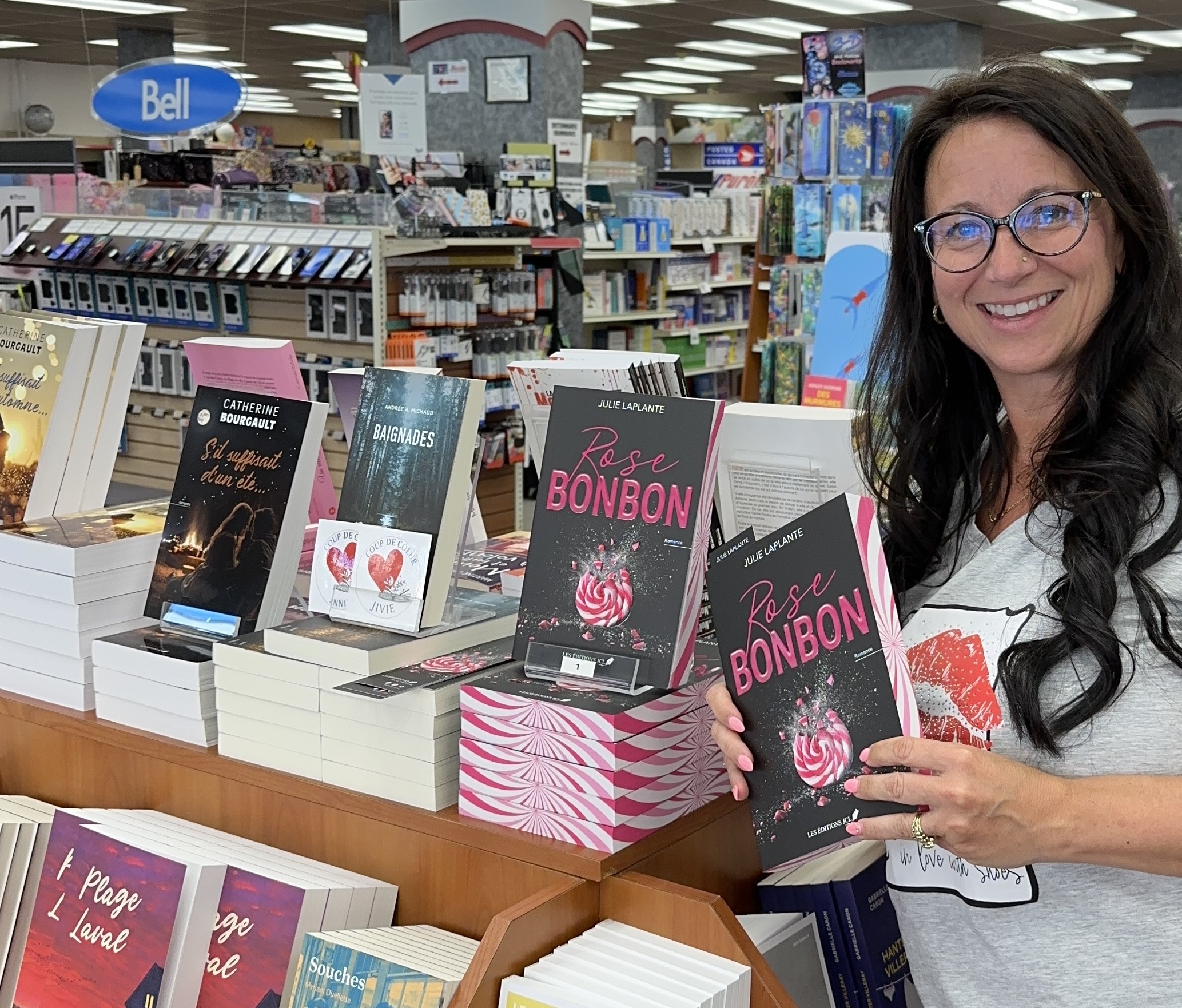J’achète un livre québécois : Rose bonbon, un nouveau roman épicé