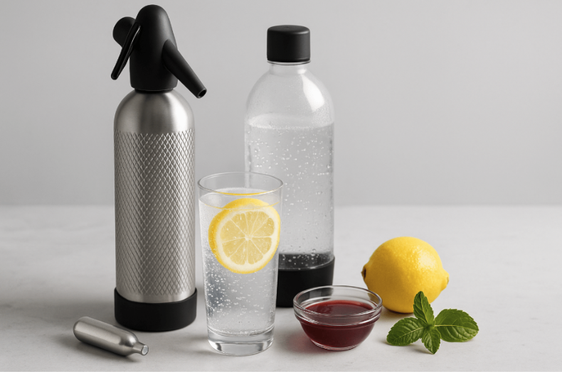 Comment créer des boissons pétillantes maison