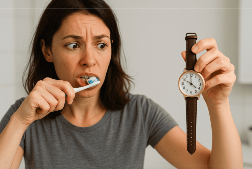 Garder ses dents en santé malgré un horaire chargé