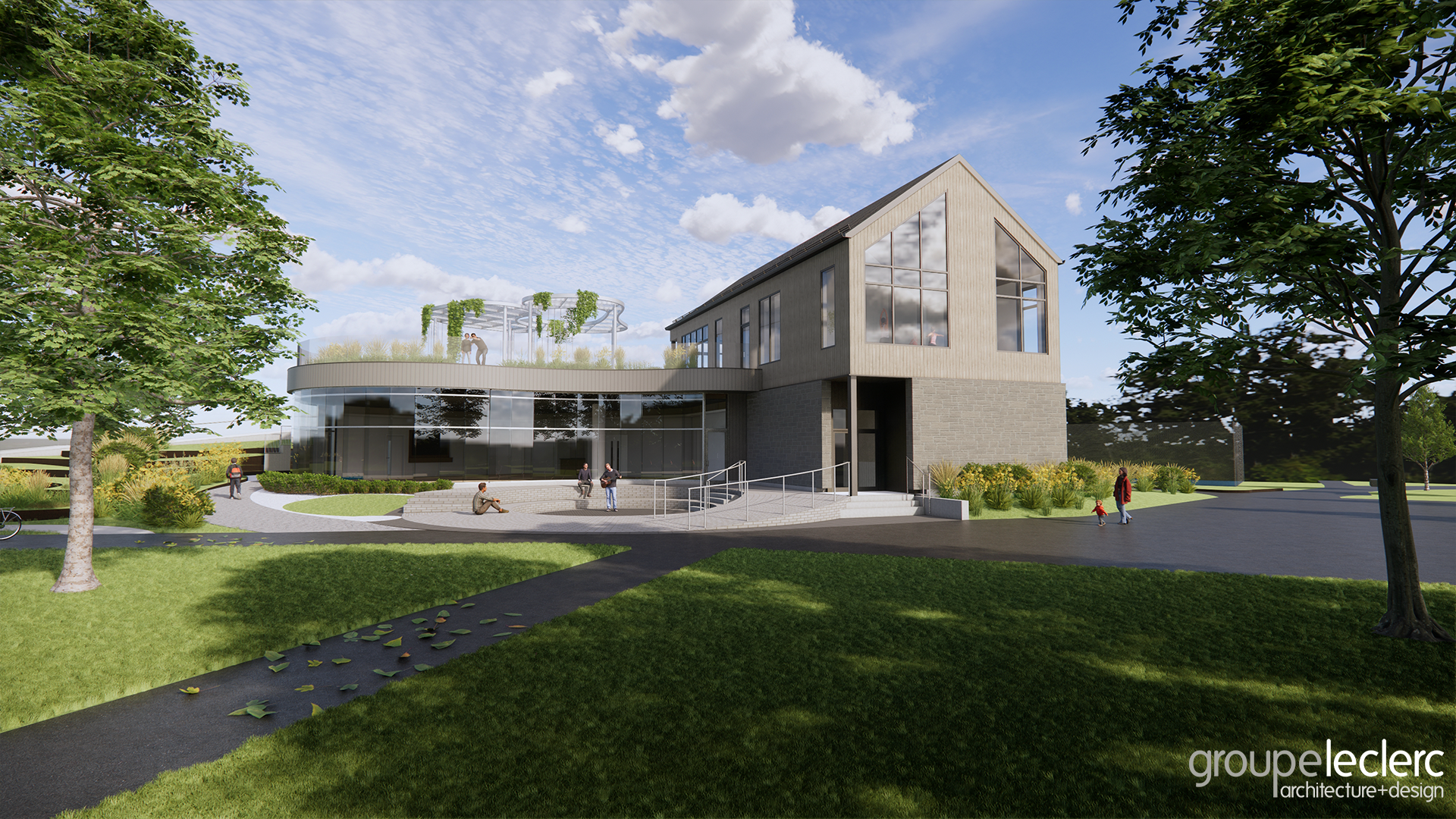 Un an de travaux pour 8 M$ au chalet Harvey à Sainte-Julie