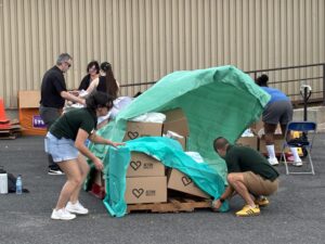 Un événement un peu trop dans le vent pour Action Nouvelle Vie!