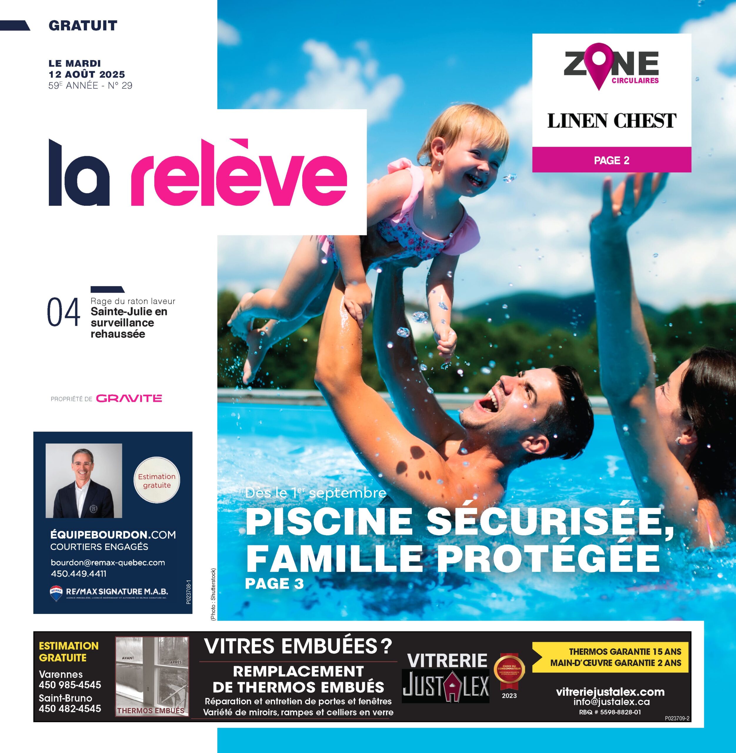 Journal La Relève – 12 août 2025