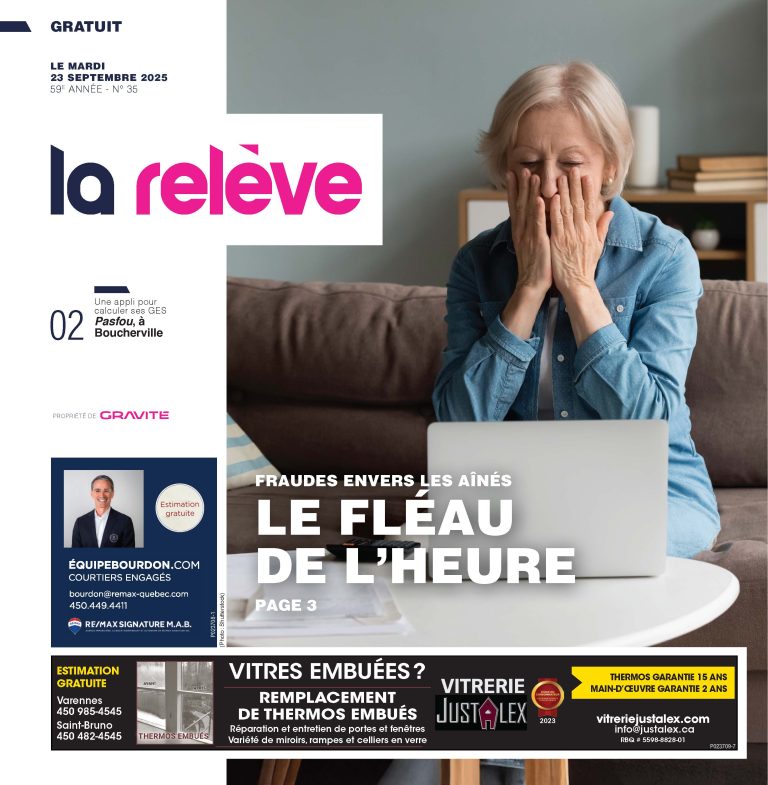 Journal La Relève – 23 septembre 2025