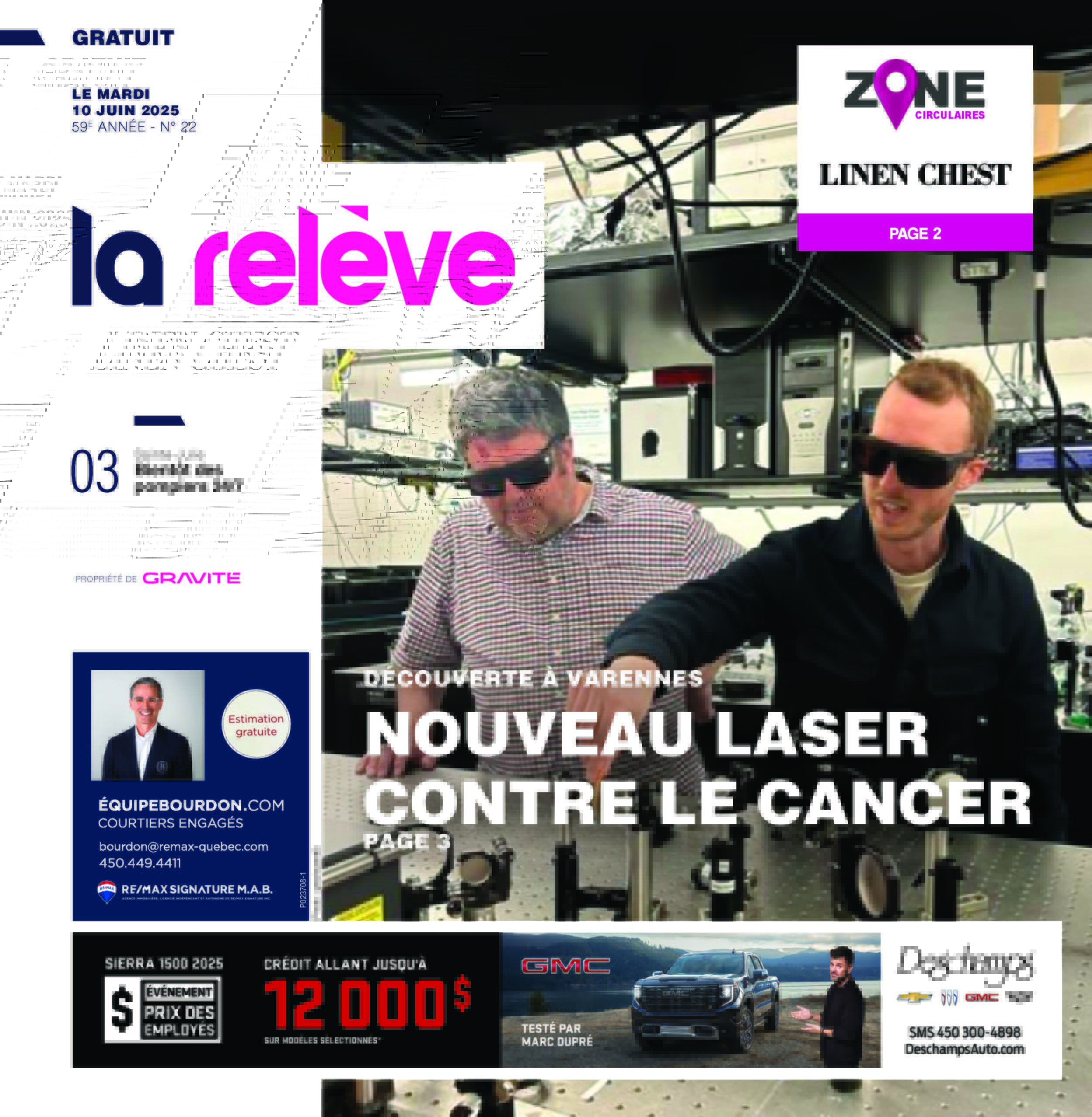 Journal La Relève – 10 juin 2025