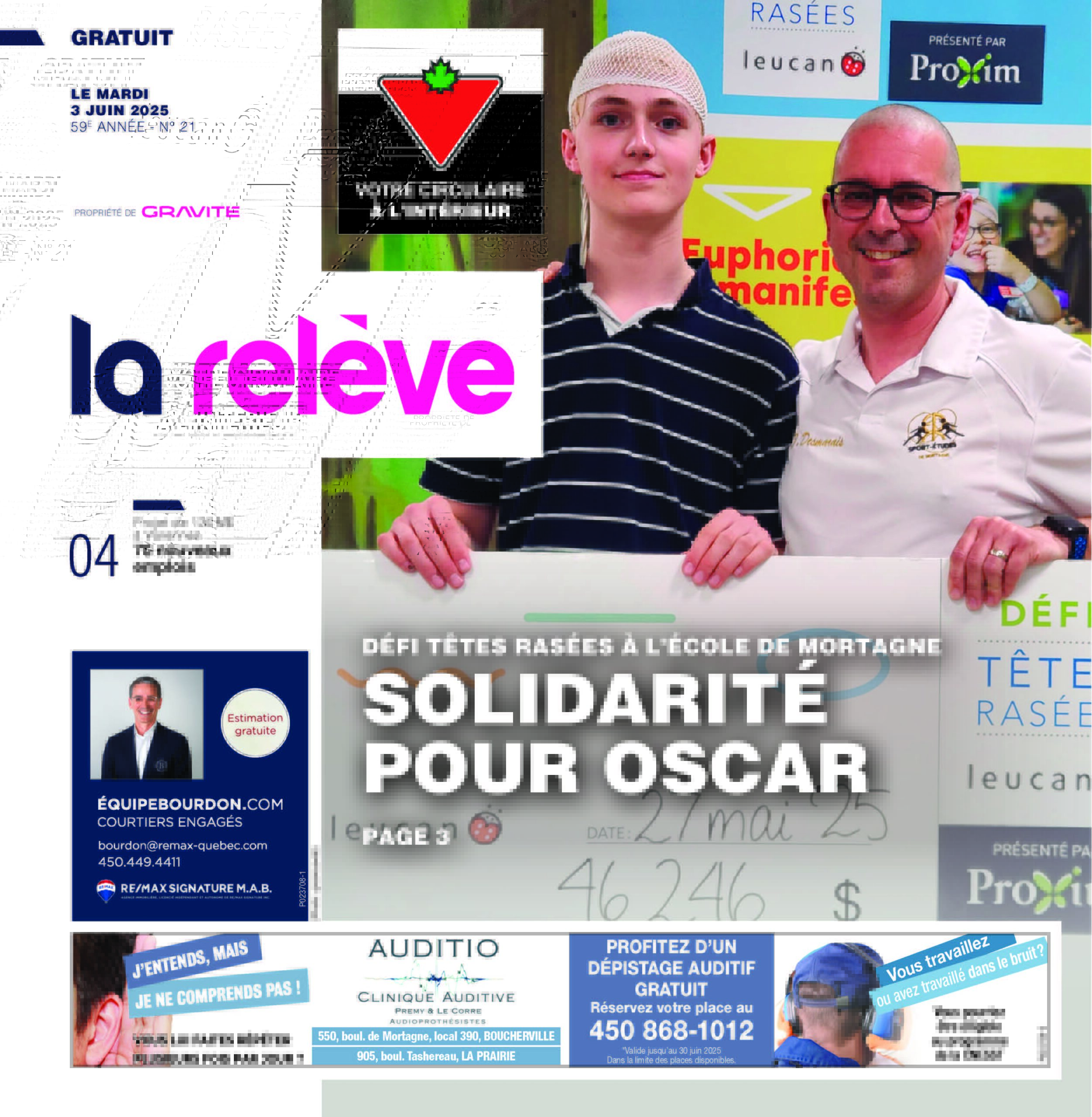 Journal La Relève – 3 juin 2025