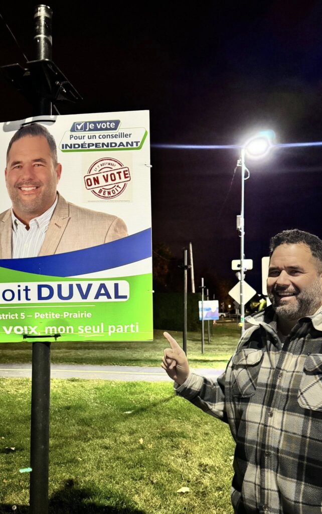 Benoit Duval rappelle que la démocratie est un enjeu important