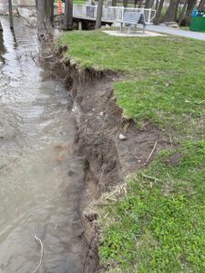 Une pétition pour contrer l’érosion des berges