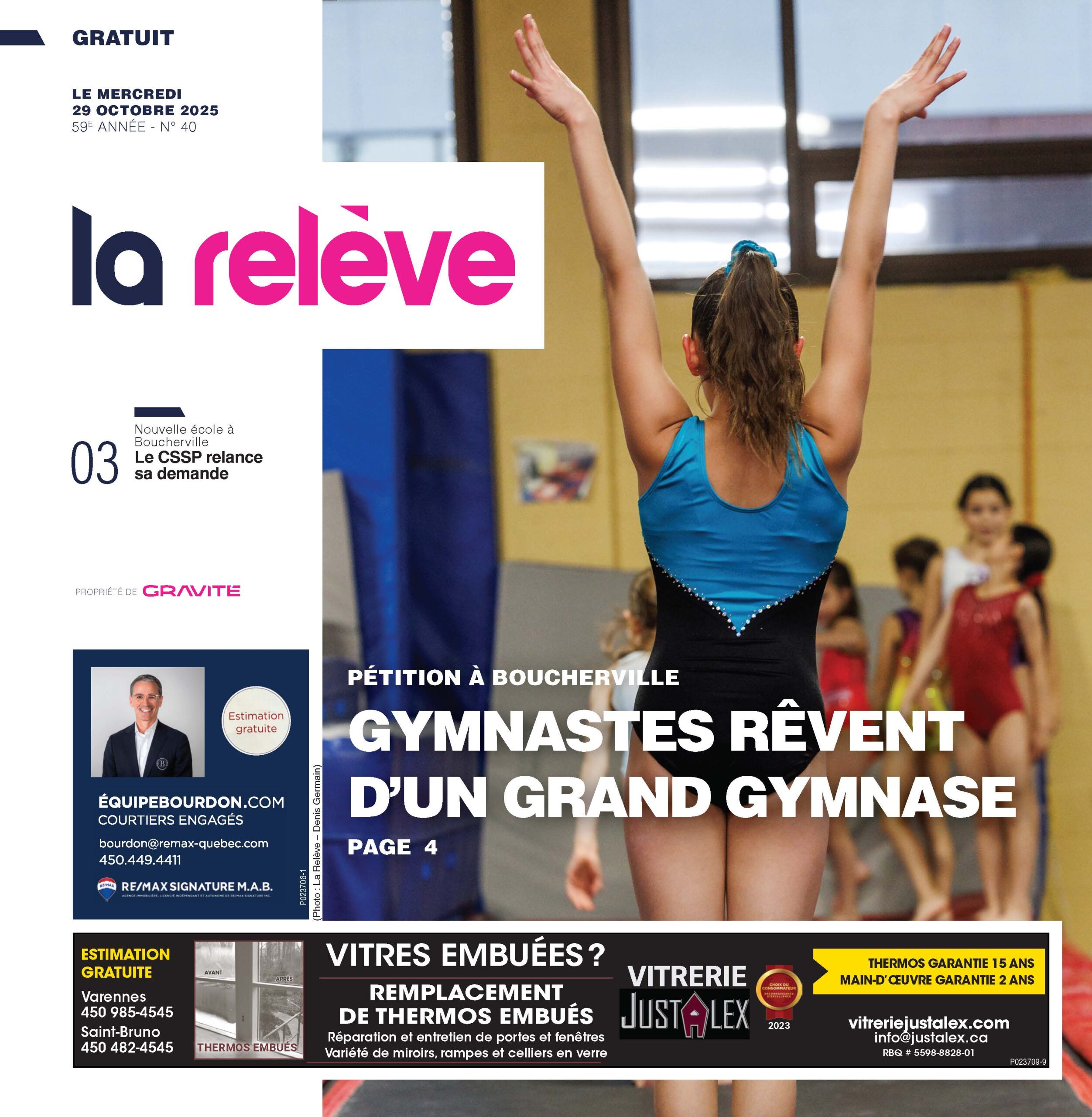 Journal La Relève – 29 octobre 2025